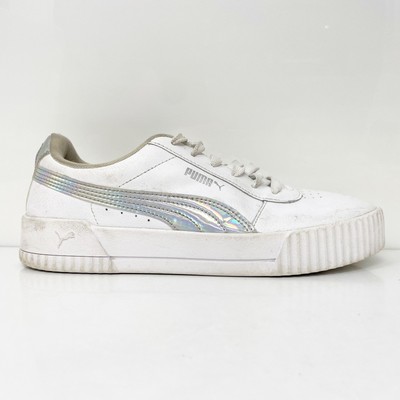 

Puma Womens Carina 373834-01 Белая Повседневная Обувь Кроссовки Размер 10, Белый, Carina
