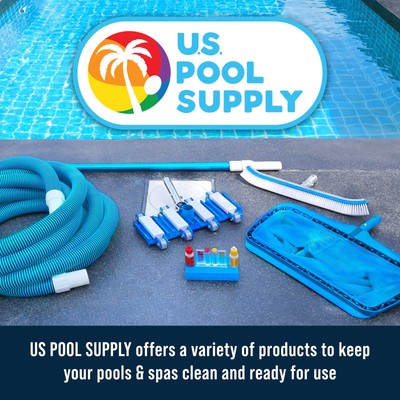 2 U.S. Pool Supply Pool Scrub Brushes - Scrubbing Pads, Clean Tile Scrubber