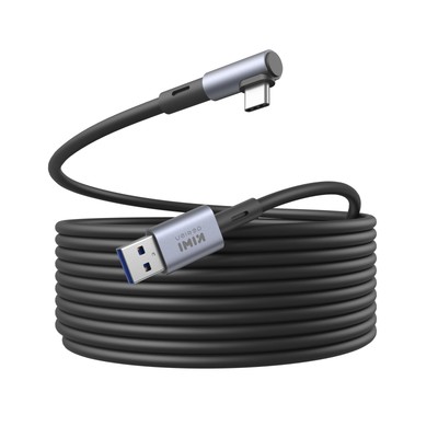 Link Cable with Quest 3S/3/2/1/, and Pico 4, 16FT with Cable Clip, High Speed...