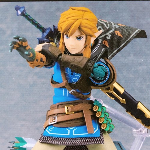 ゲームキャラクター Figma 626-DX Link Tears of the Kingdom The Legend of Zelda Link Tears the Kingdom Figma DX Edition
