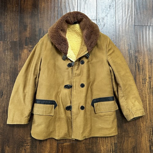 ジャケット・アウター VINTAGE USMC 40s VTG 1930s 1940s USMC Deck Jacket 42 USN US Military 30s 40s