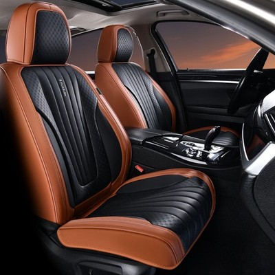 FLORICH Car Seat Covers, Premium Leatherette Car Seat Covers F...