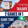 OFF TOPIC Game Day Football Card Game for Adults - Party Games for Football - 2-in-1 Adult Games