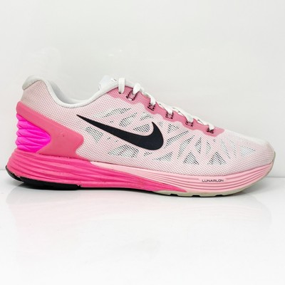 

Nike Womens Lunarglide 6 654434-106 Розовые кроссовки для бега, размер 7,5, Розовый, Lunarglide 6