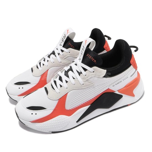 ✔️ Puma RS-X Mix White Black Orange Men 