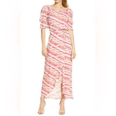 FRAICHE by J Moga Printed Maxi Dress Size L