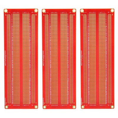 Large Solder-able Breadboard Gold Plated Finish Proto Board 