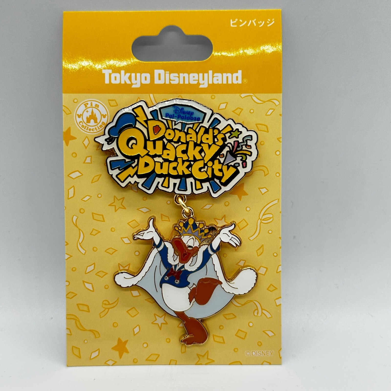 Disney - goarisun5682♥ Tokyo Disney Resort Pin 2024 Donald Quacky Duck City Dangle