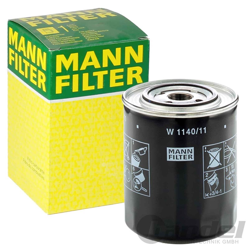 Mann-Filter Filtre Ã Huile Filtre Ã Visser