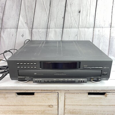 Philips CDC 926 5-disc 900 Series Compact Disc Changer, Quiet, Tested W/ Cables