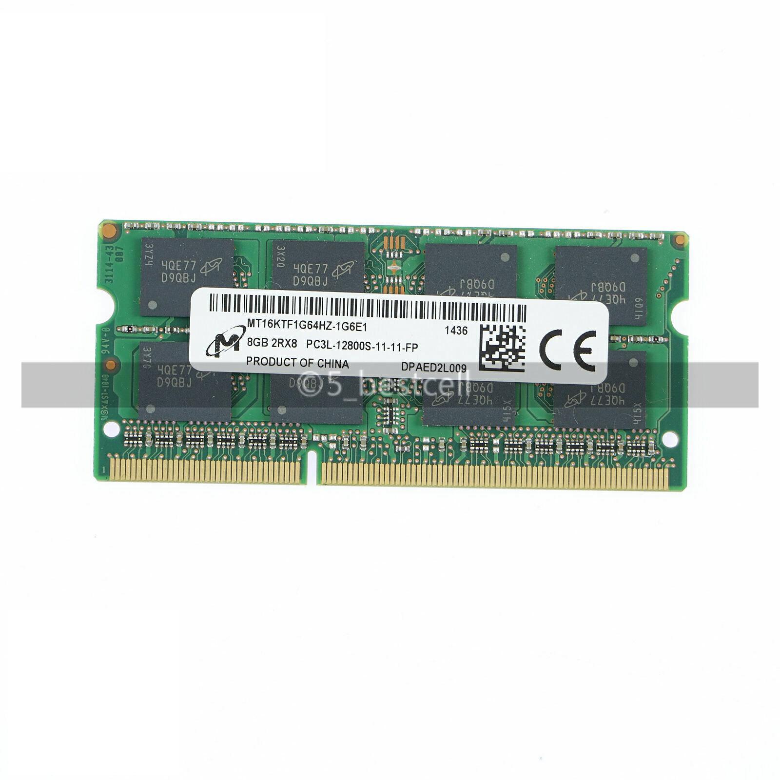 8GB 16GB DDR3 / DDR3L 1333MHz 1600 MHz PC3-12800 PC3L-10600