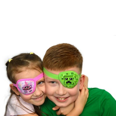  Eye patch with or without glasses/ Pirate eye patch