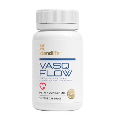Xtendlife VasQFlow Circulation and Blood Flow Support - Nitric Oxide Suppleme...