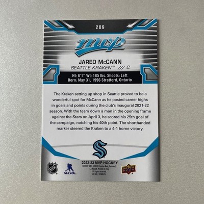 2022 Upper Deck MVP #209 Jared McCann