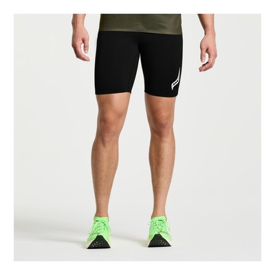 Saucony Men Elite Tight Short Black S Clothing