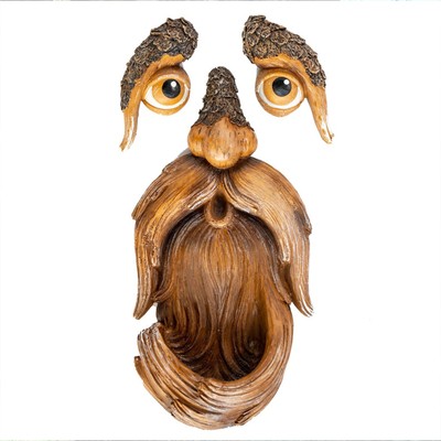Unique Bird Feeders Old Man Tree Art Tree Faces Outdoor Yard Garden Decoration