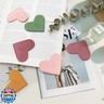 YILANCOL Personalized Initial Leather Heart Bookmark,Cute Corner Page Marker,Reading Accessories for Teachers Students Kids Book Lovers Women Gift,for School Office Home Supplies (Z(4 Pcs))