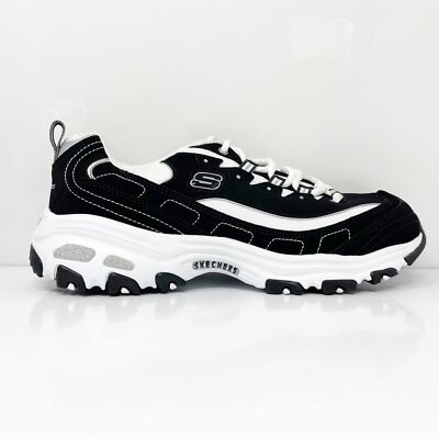 

Skechers Womens D Lites 11930 Черная повседневная обувь Кроссовки Размер 9.5, Черный, D Lites