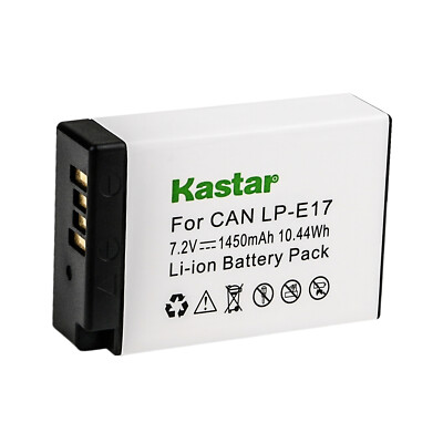 Kastar Replacement Battery Pack for Canon LP-E17 LPE17 & Canon Rebel SL3 Camera