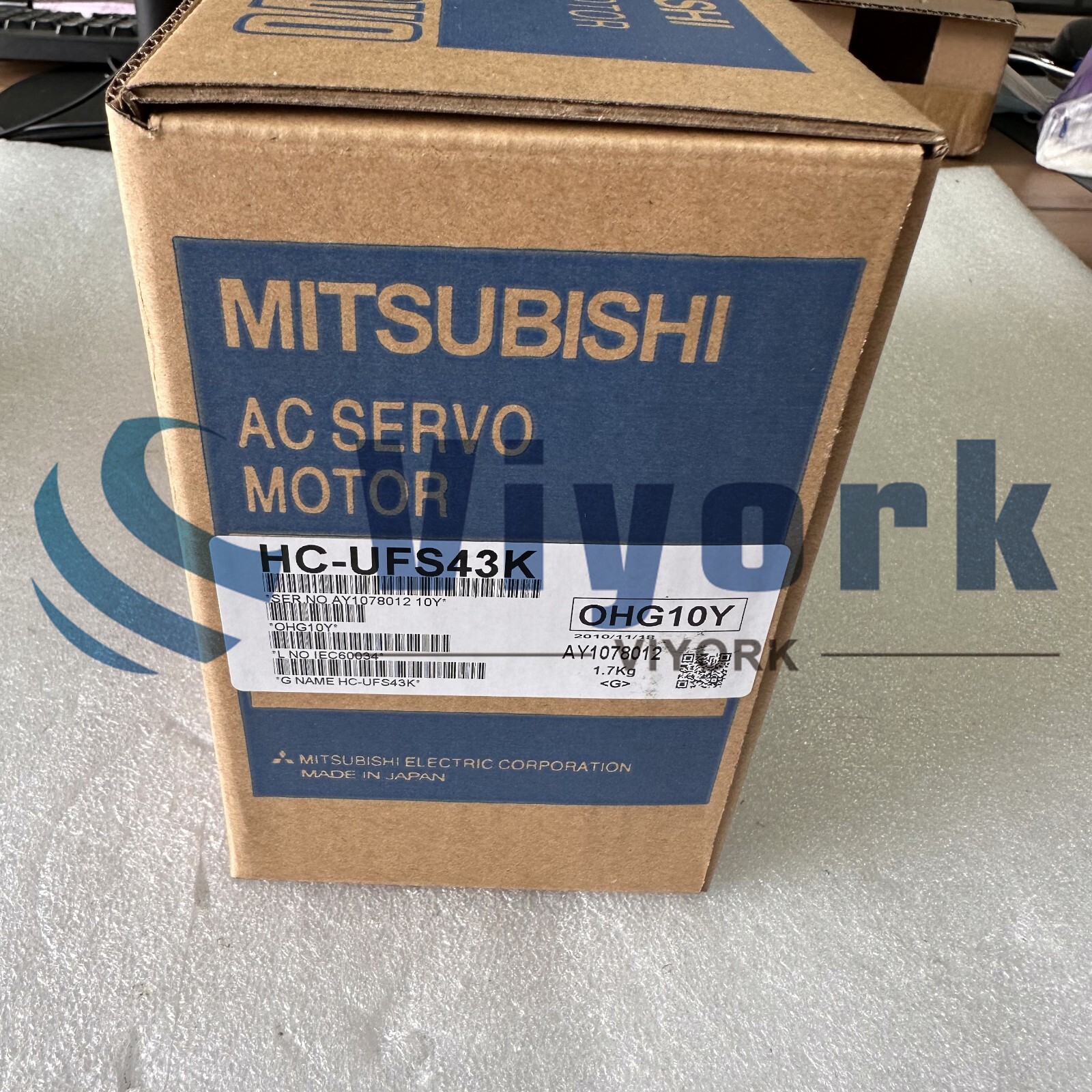 ☆ 即納 MITSUBISHI/三菱 HC-UFS43 サーボモーター 保証 ☆