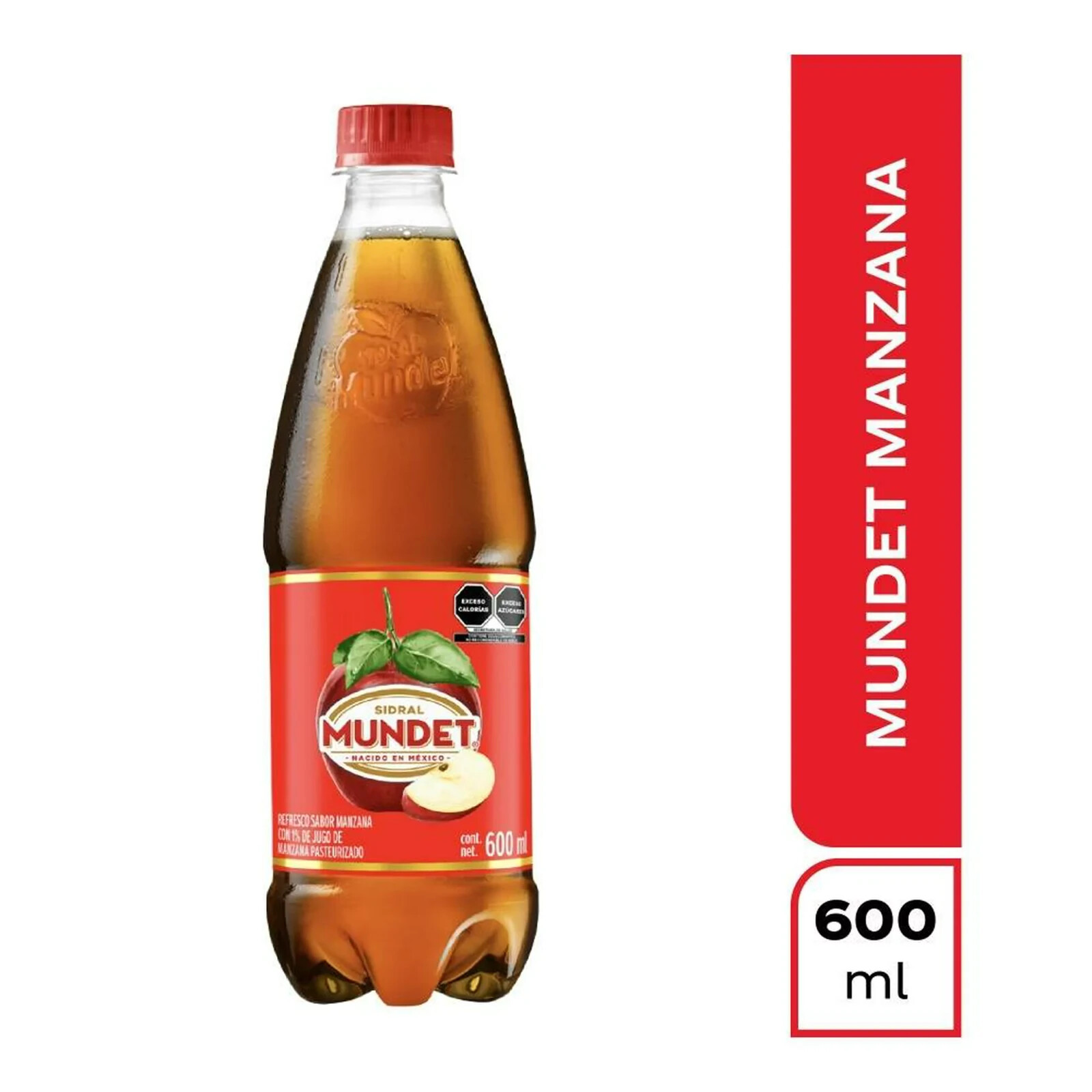 8 BOTTLES Sidral Mundet Apple Soda 600ml | eBay