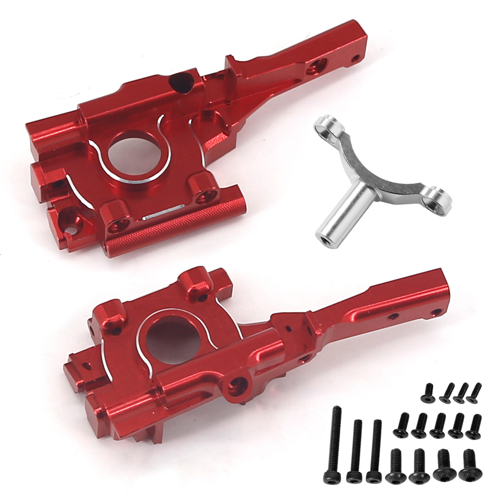 Aluminum Front & Rear Bulkhead for Traxxas 1/16 E-Revo Slash 4WD Summit RC Car