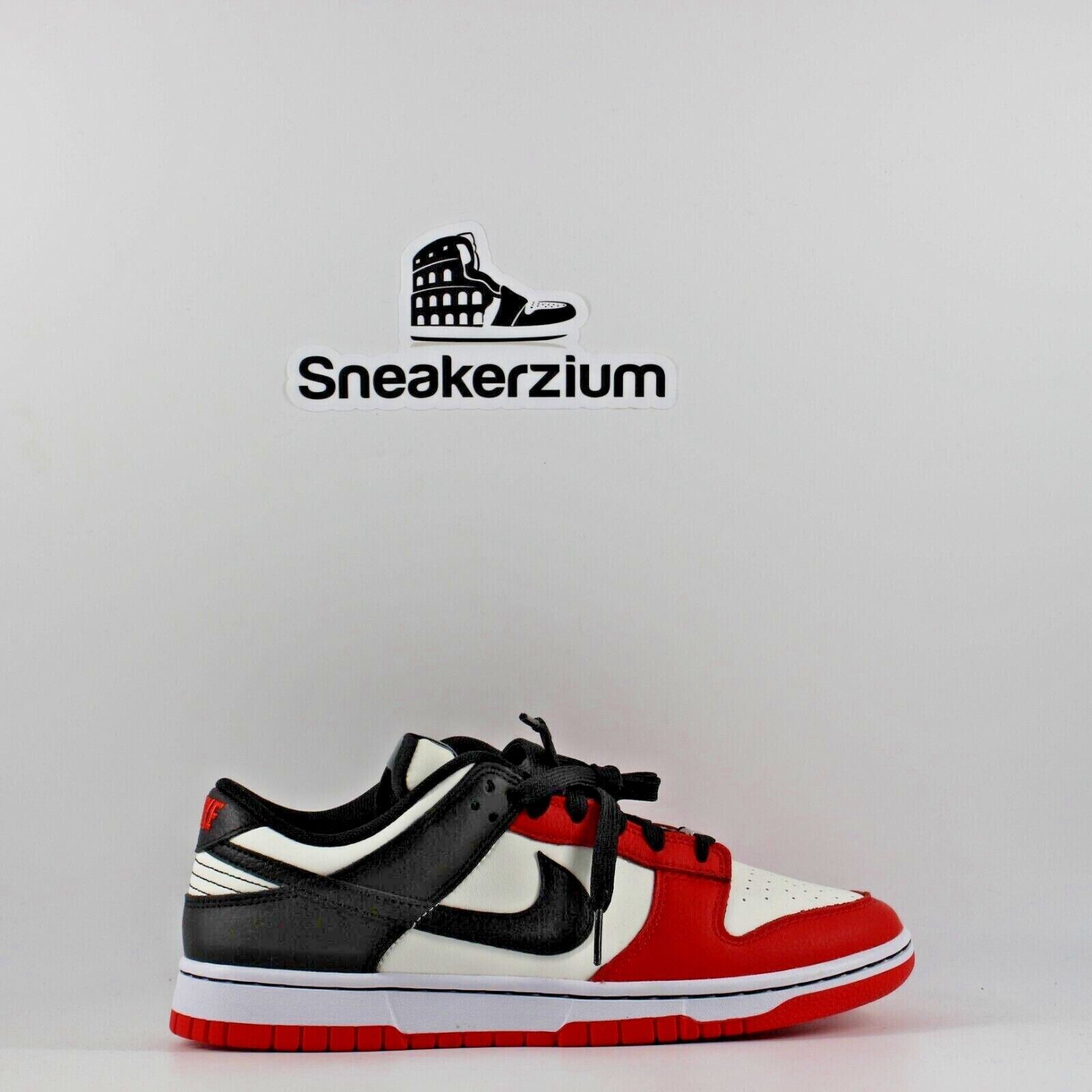 

Nike Dunk Low NBA 75th Anniversary Chicago DD3363-100 Мужские/GS/PS Новые, Chicago red/black/white, Nike Dunk Low