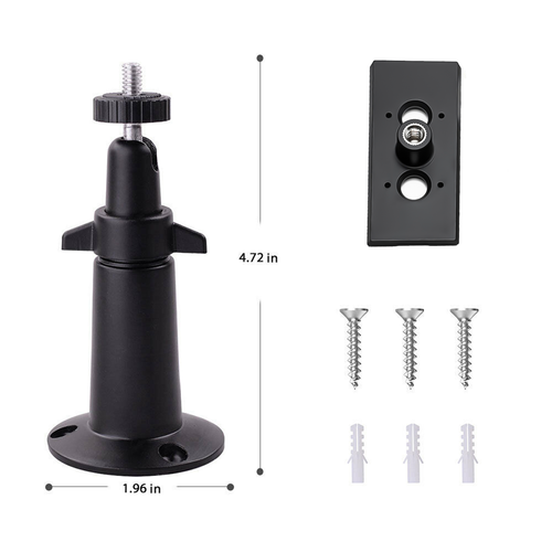 Adjustable Indoor/Outdoor Bracket Mount for Ring Spotlight Cam Pro/Plus