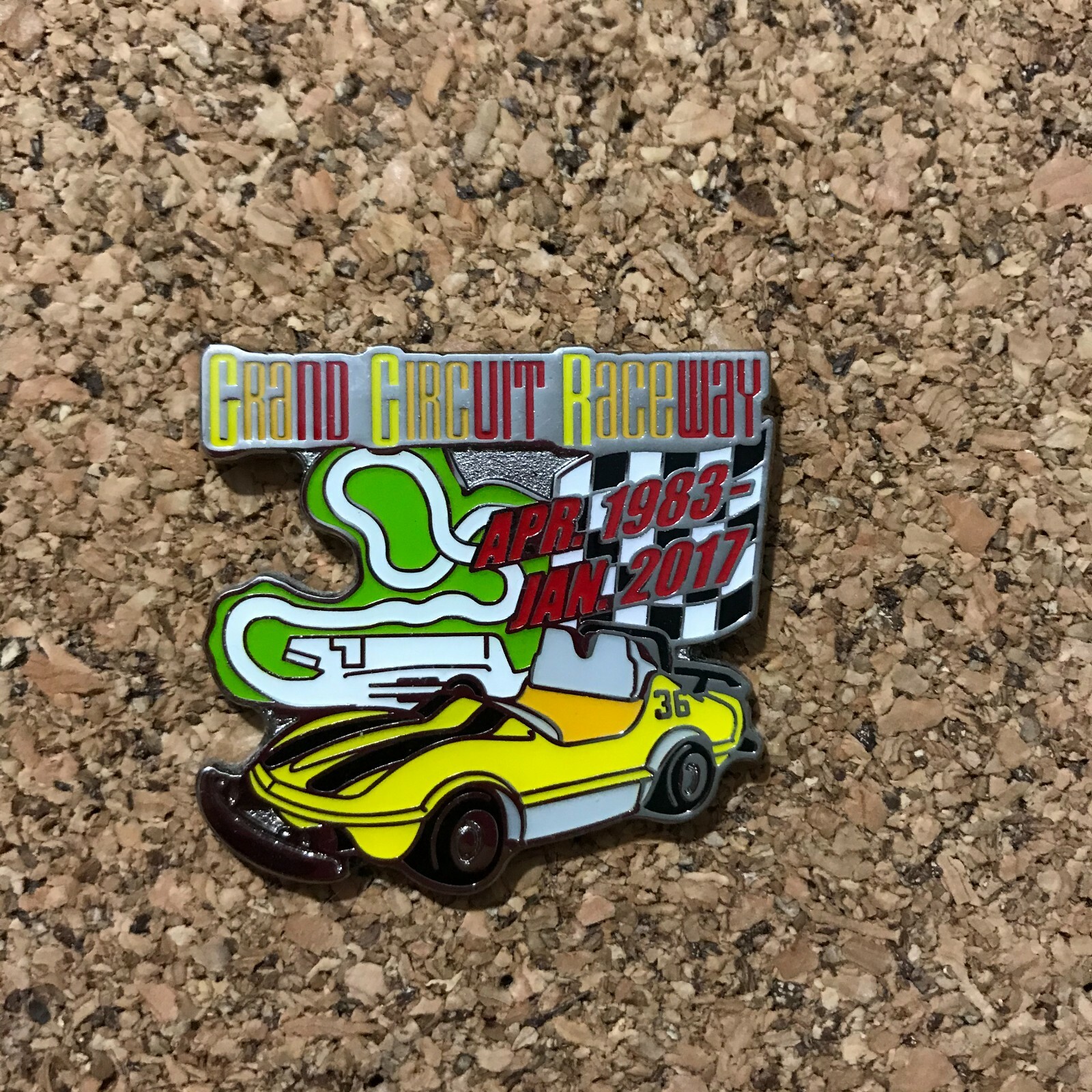 Pin 132079 Tokyo Disneyland Grand Circuit Raceway Closing