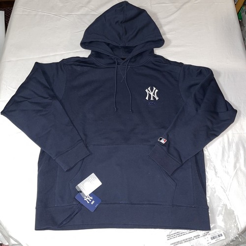 KITH NEW YORK YANKEES WILLIAMS 3 III HOODIE NAVY SWEATSHIRT SIZE