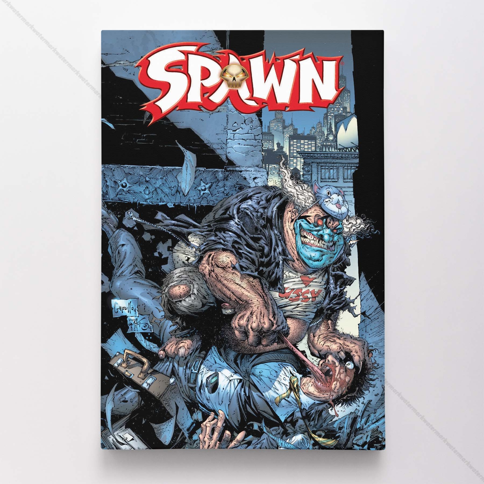 Spawn 145 Poster Canvas Comic Book Cover Art Print #A