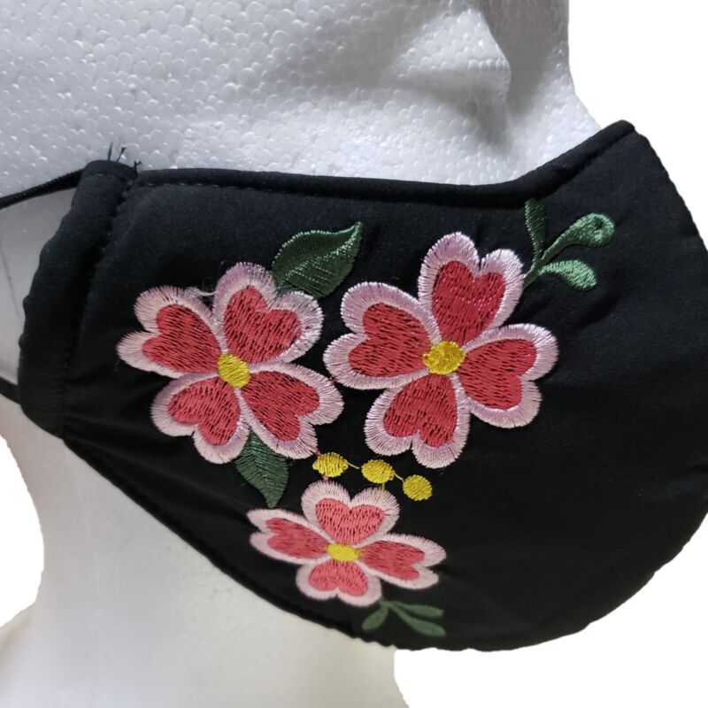 Embroidered Face Mask - HBot009