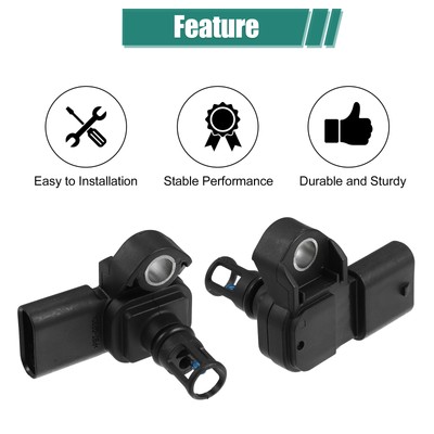 12681993 Intake Manifold Pressure Sensor MAP Sensor for Buick for Chevrolet