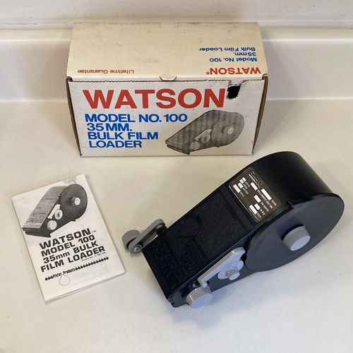 Vintage Watson Model 100 Bulk Film Loader 35mm New Open Box Pfefer