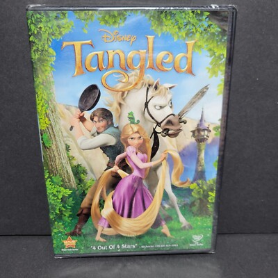 Tangled (DVD, 2010) Mandy Moore, Zachary Levi, Disney's Rapunzel - NEW & SEALED