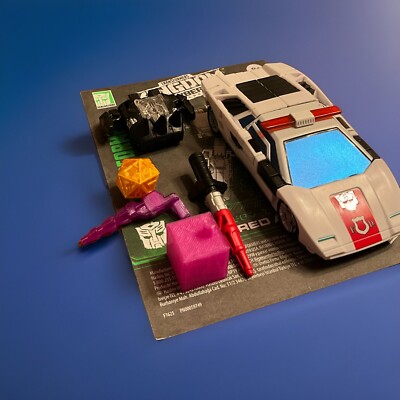Transformers Kingdom Series - Red Alert DECAL WINDOWS 3D PRINTED PIECES