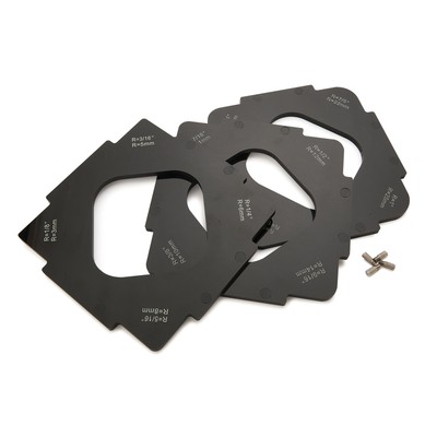 WOODRIVER 3 Piece Router Small Corner Radius Jig