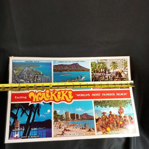 Waikiki Vintage Placemat Diamond Head International Market