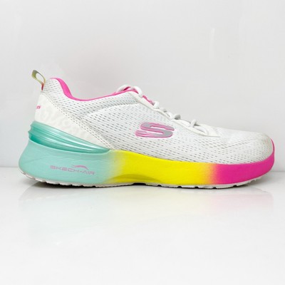

Skechers Womens Air Dynamight 149668 Белые кроссовки Кроссовки Размер 8.5, Белый, Air Dynamight