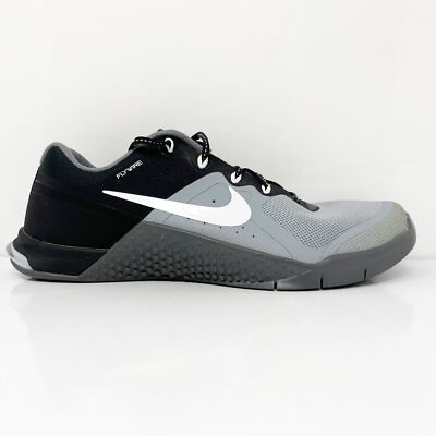 Nike Womens Metcon 2 821913-001 Серые кроссовки для бега Размер 9,5, Серый, Metcon 2