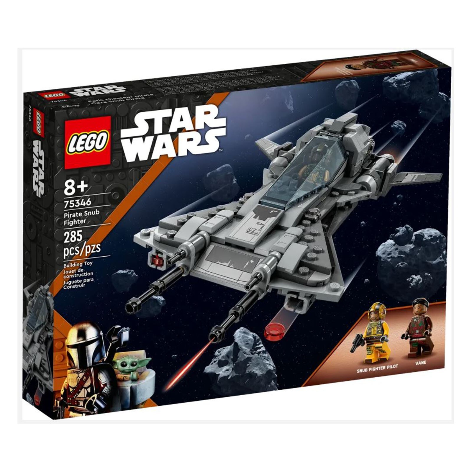 Конструктор LEGO Star Wars Пират Курносый истребитель 75346 НОВЫЙ