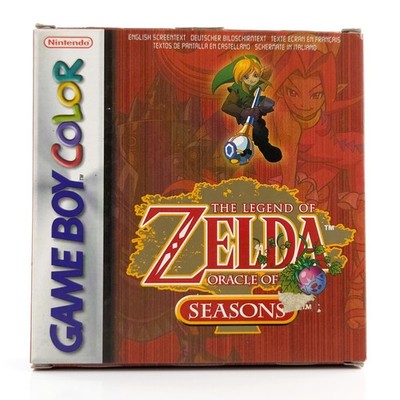 Nintendo Game Boy Color Spiel : Zelda Oracle of Seasons - GBC OVP (PAL EUR)