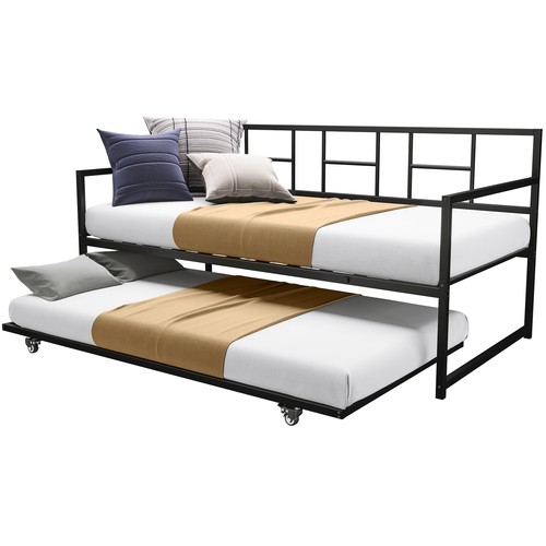Sturdy Trundle Roll Out Sofa Bed