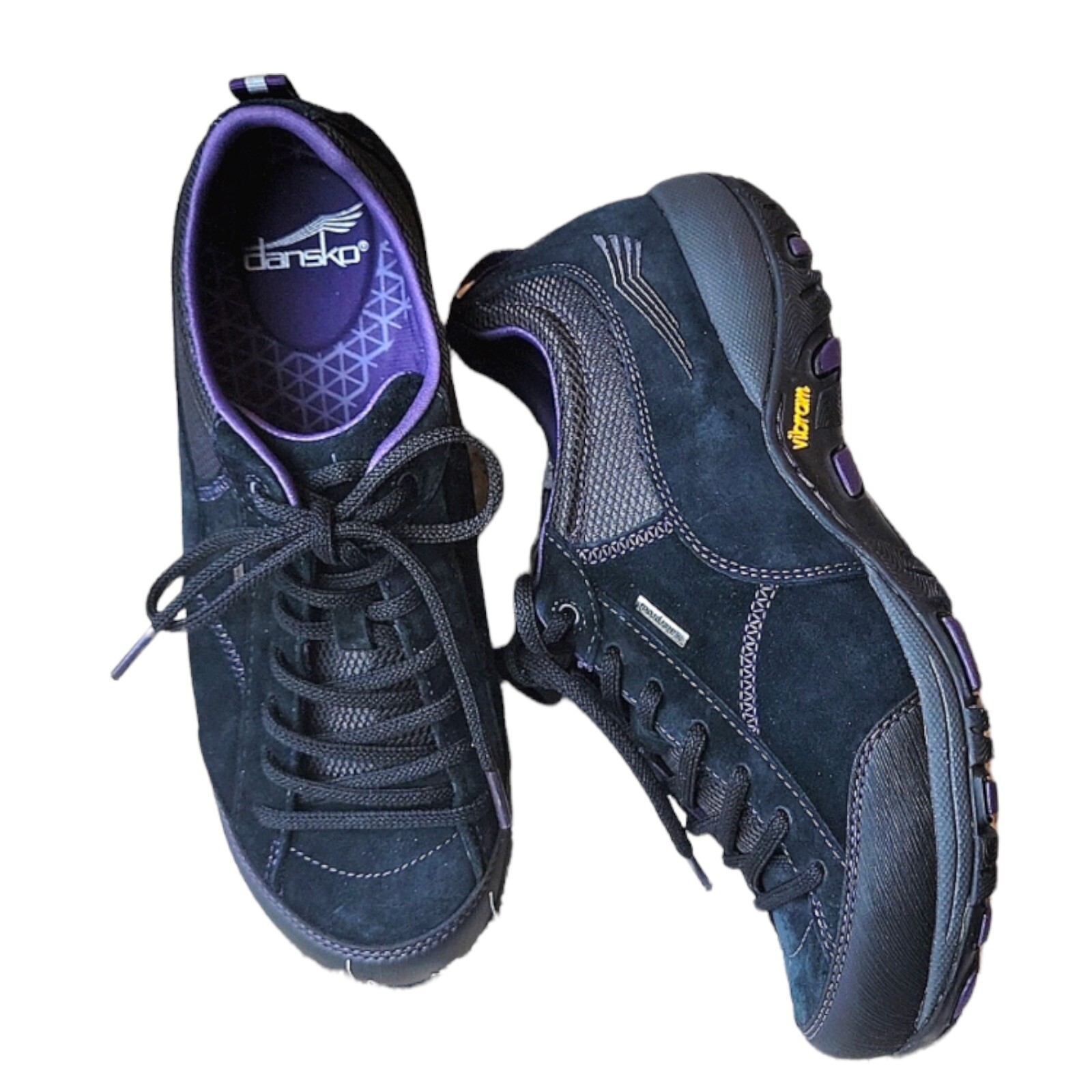 Dansko Vibram Waterproof Black Leather 
