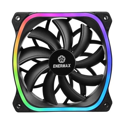 Enermax SquA RGB UCSQARGB12P-AQF Gehäuselüfter RGB PWM 120mm   #335102