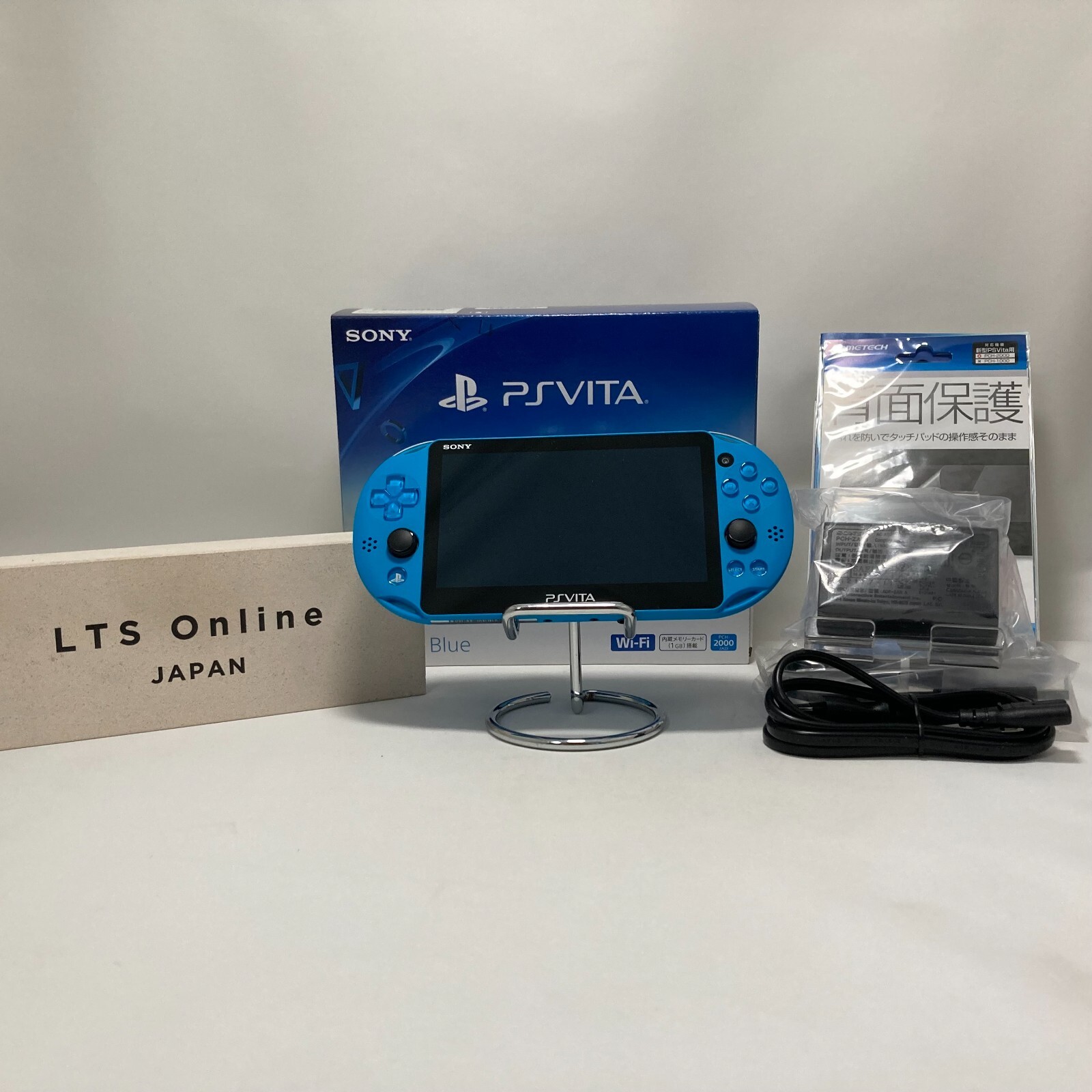 SONY PS VITA 本体  PCH-2000 ZA23 Sony PS Vita PCH-2000 ZA23 Aqua Blue Wi-Fi Model Console