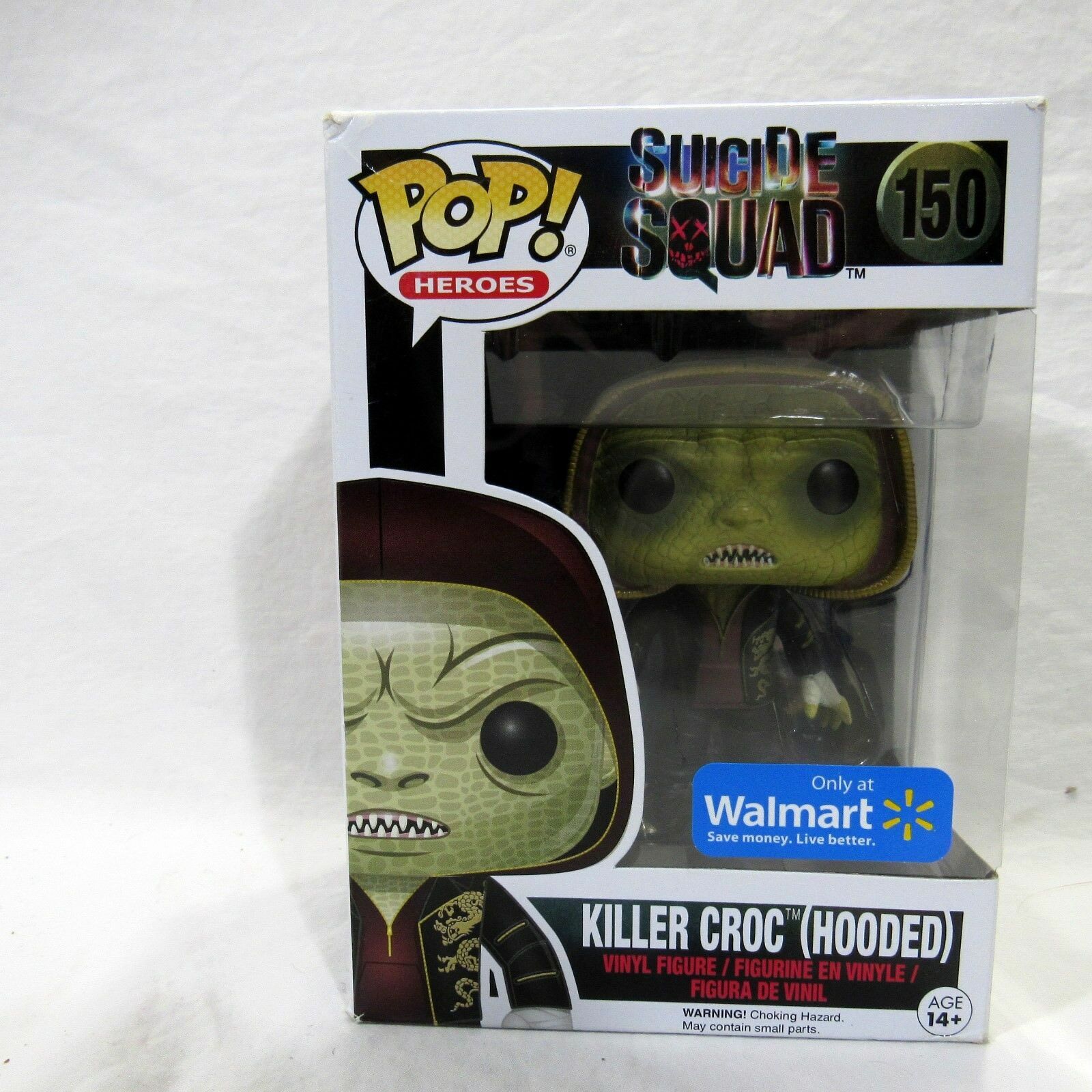 FunkoPop！150 KILER CROC hooded Funko POP! Heroes Suicide Squad Killer Croc Hooded #150