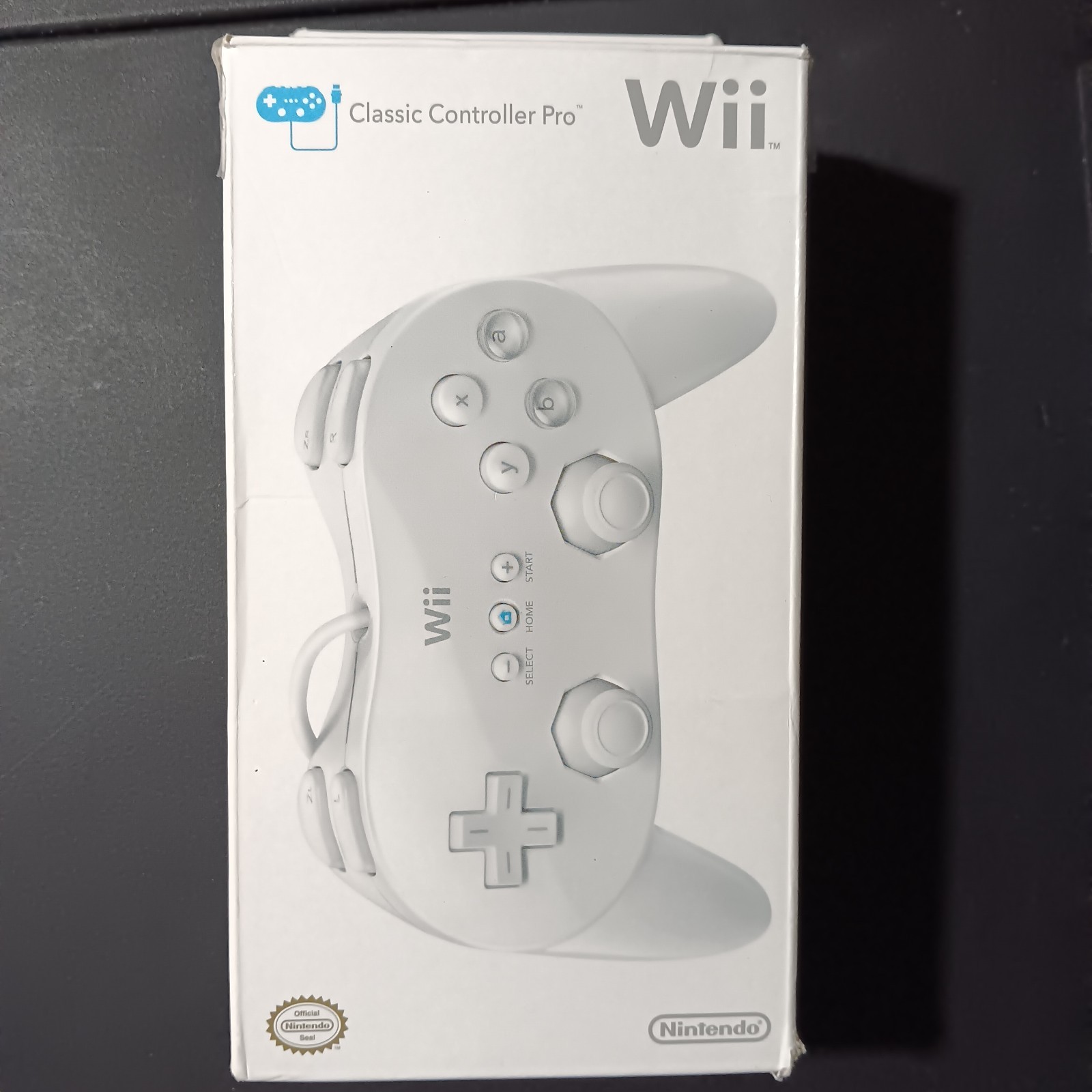 その他 Nintendo RVL-A-R2W Wii Classic Controller Pro White Nintendo Official RVL‑A‑R2W