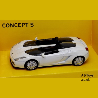 Lamborghini Concept S 1:43 Scale Die-Cast Metal Model Toy Car Mondo Motors