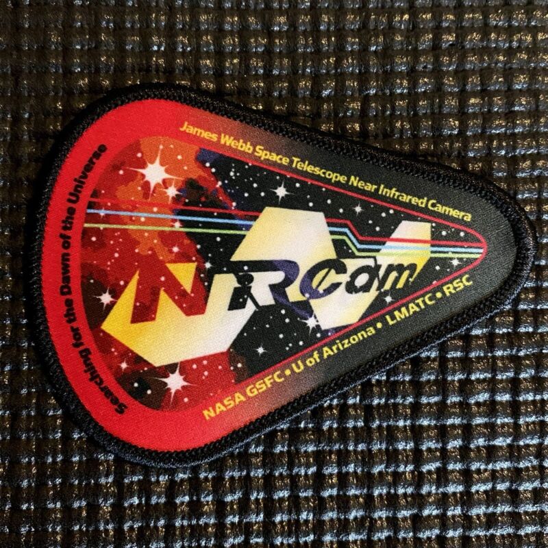 NIRCAM - JAMES WEBB SPACE TELESCOPE - NASA GSFC - INSTRUMENT PATCH - 3.5”